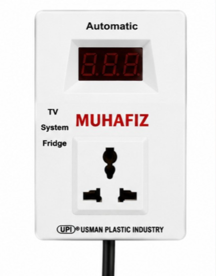 MUHAFIZ Automatic Voltage Protector for TV, System & Fridge