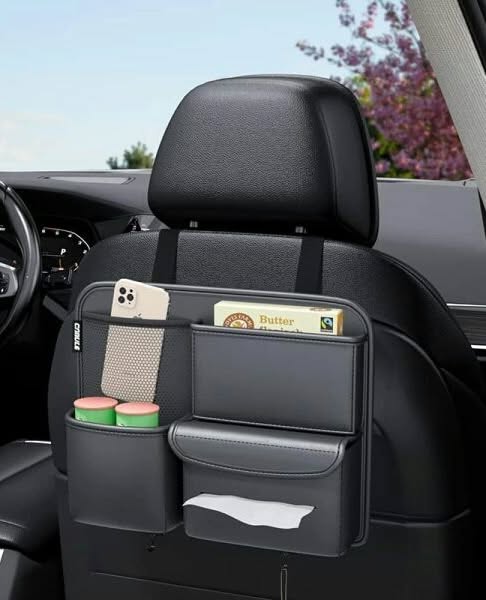 pack of 2 Car Backseat Organizer – Keep Your Car Neat & Clutter-Free!