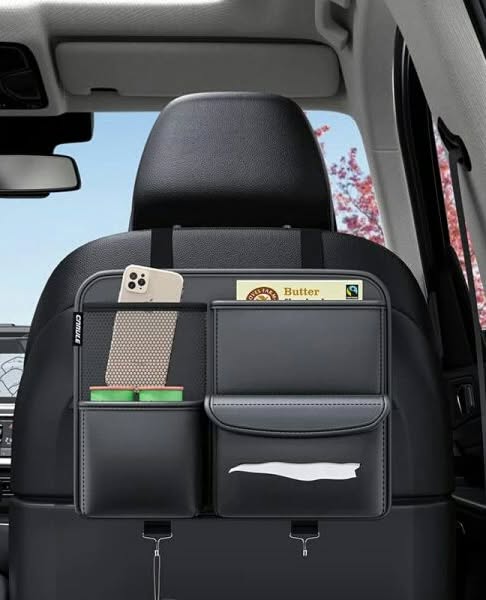 pack of 2 Car Backseat Organizer – Keep Your Car Neat & Clutter-Free!