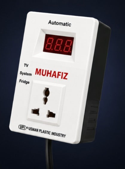 MUHAFIZ Automatic Voltage Protector for TV, System & Fridge